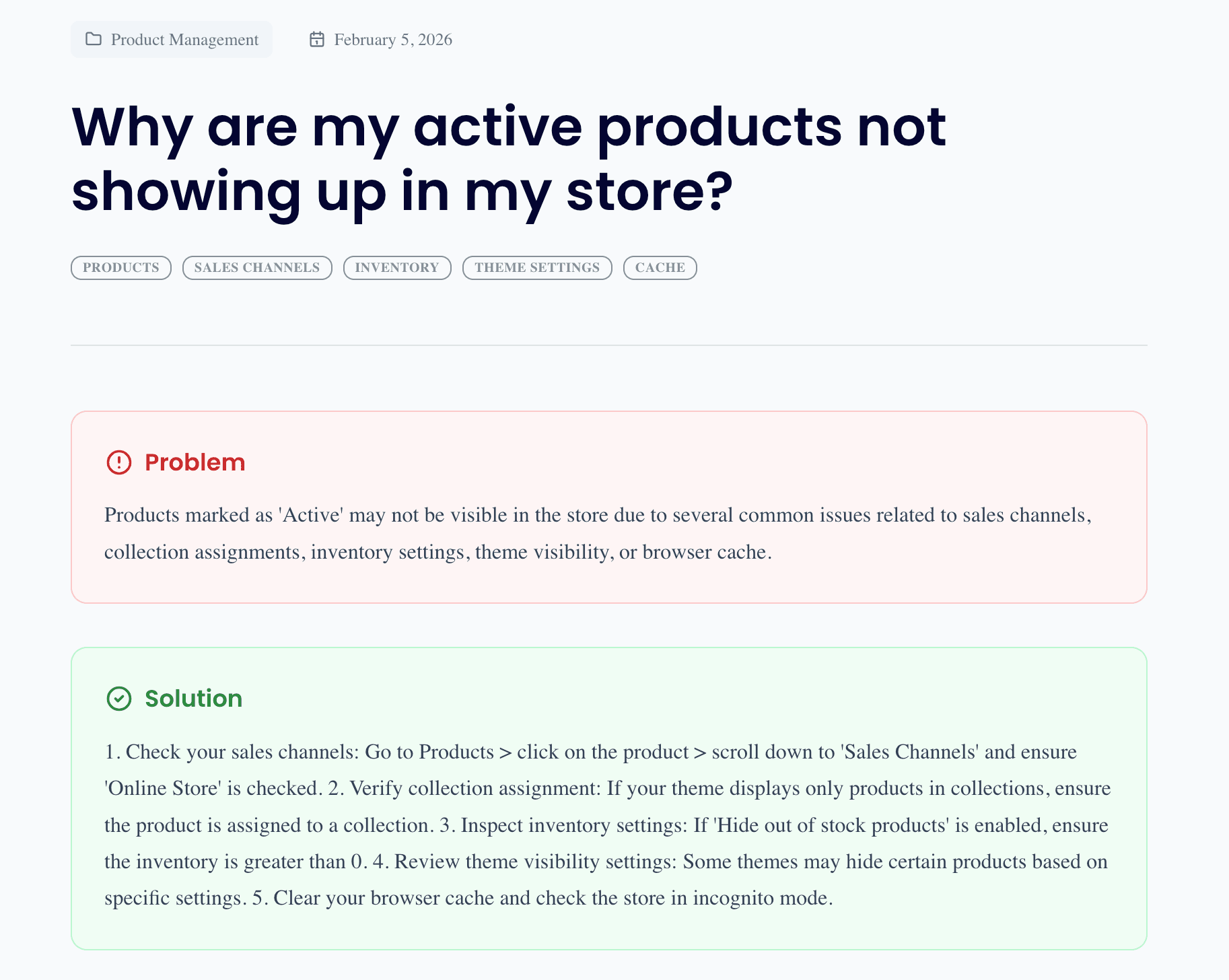 Discord FAQ integration screenshot